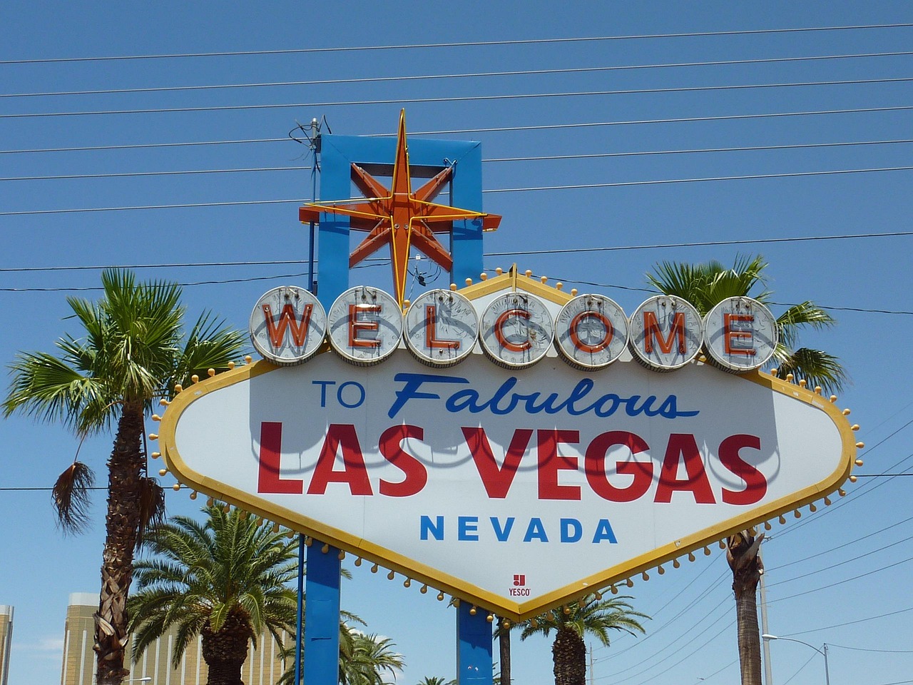 Enterprise street and buildings in Las Vegas