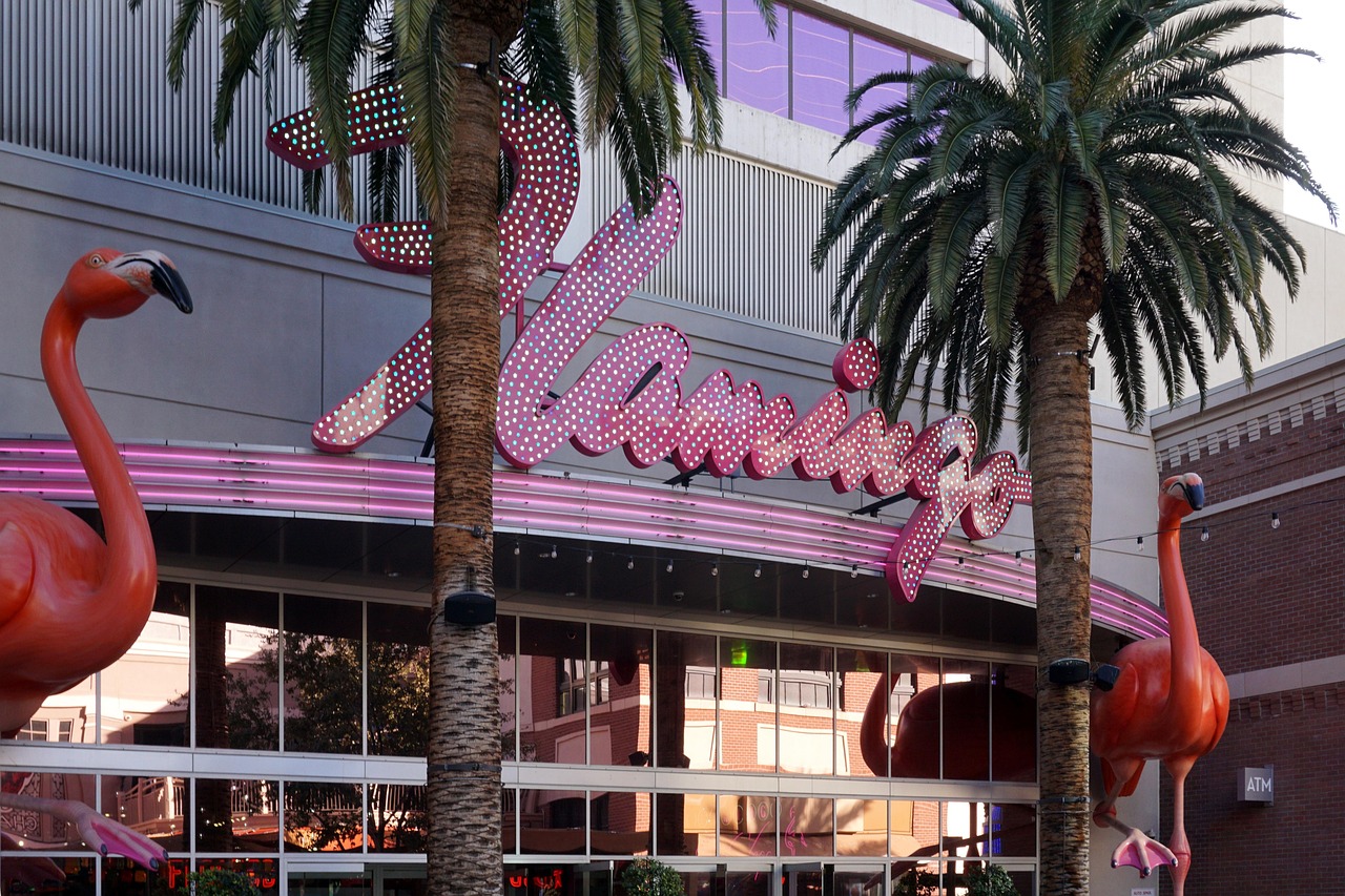 Arts District street and buildings in Las Vegas